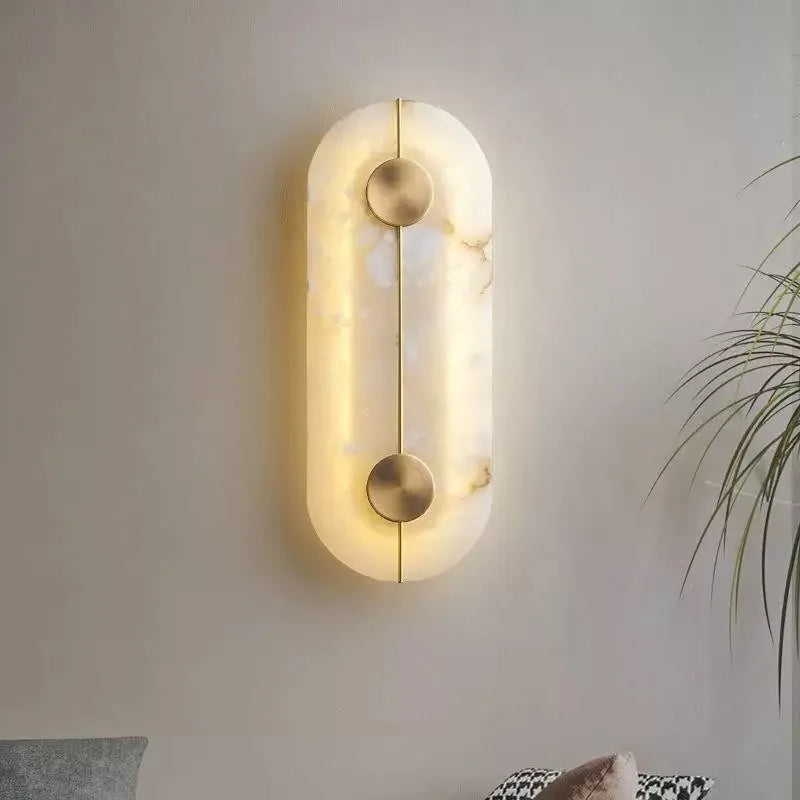 Selva oval wall light